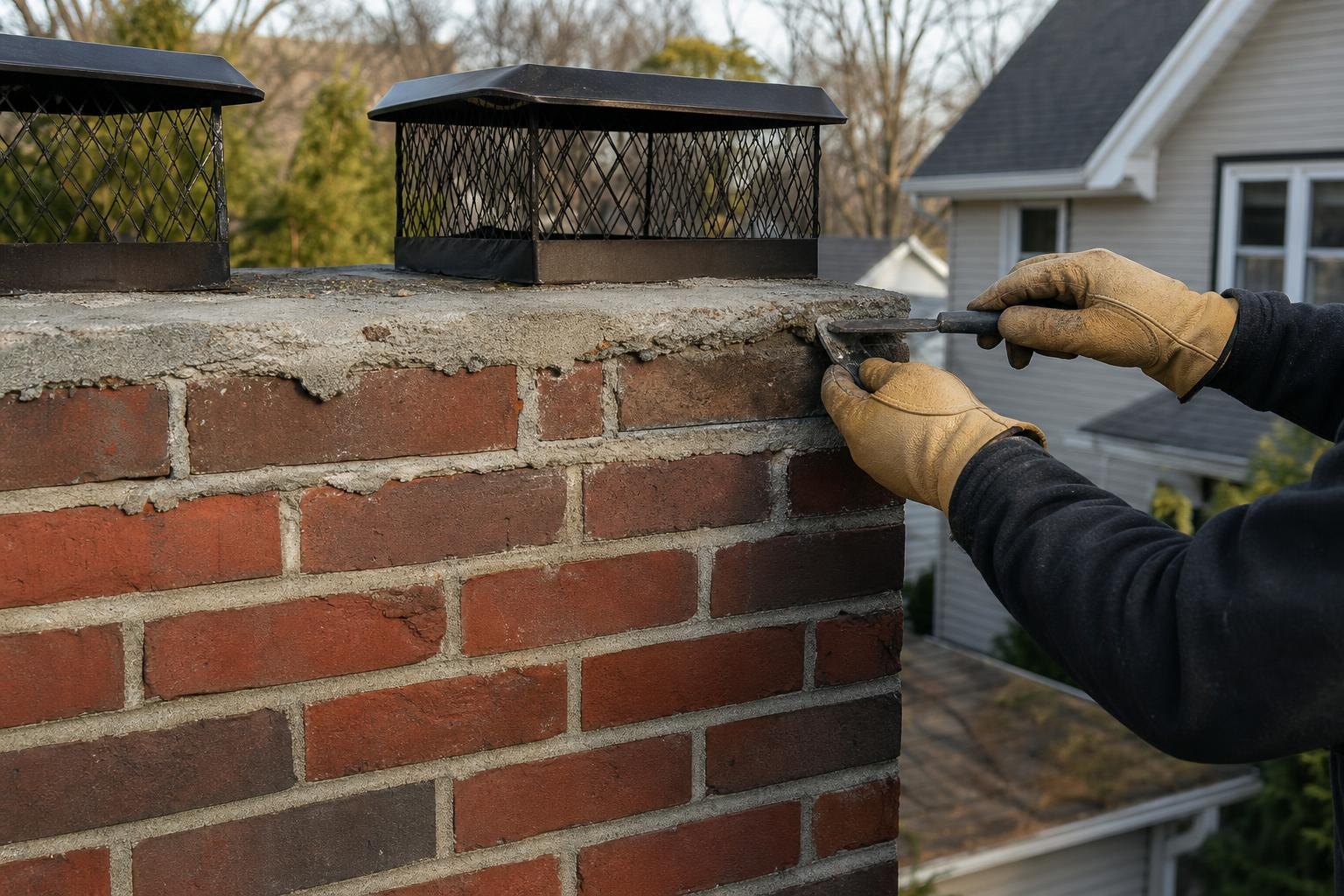 Chimney Cap Installation